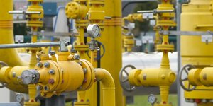 Αγωγοί φυσικού αερίου στην Πολωνία, κοντά στη Βαρσοβία