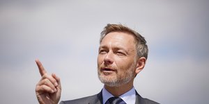 Ο Ομοσπονδιακός Υπουργός Οικονομικών Κρίστιαν Λίντνερ