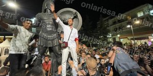 Ο Γιώργος Κατσαούνης στα Φάρσαλα