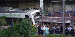 Εμπορευματικό τρένο επιβατικό τρένο Ισπανία