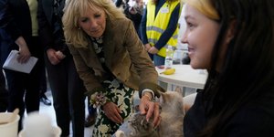 Η Τζιλ Μπάιντεν στη Σλοβακία