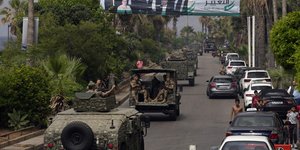 Τεθωρακισμένα οχήματα στους δρόμους της Βηρυτού εν μέσω εκλογών στη χώρα