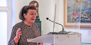 υπουργός Πολιτισμού Λίνα Μενδώνη