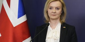 Η Υπουργός Εξωτερικών της Βρετανίας, Λιζ Τρας