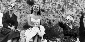 Η Μαρία Κάλλας με την Τίνα Λιβανού