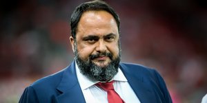 Ο πρόεδρος της Νότιγχαμ Φόρεστ και του Ολυμπιακού Βαγγέλης Μαρινάκης