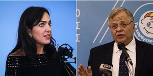 Δόμνα Μιχαηλίδου και Κώστας Γιαννόπουλος