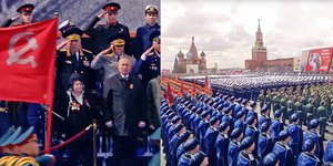 Σε εξέλιξη η παρέλαση στη Μόσχα για την «Ημέρα της Νίκης»
