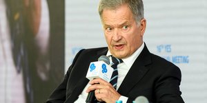 Ο Πρόεδρος της Φινλανδίας, Σάουλι Νιινίστο