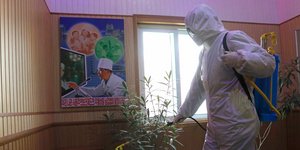 Βόρεια Κορέα Κορωνοϊός lockdown