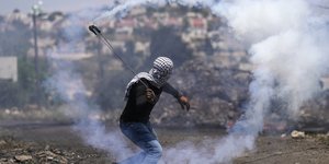 Στιγμιότυπο από πρόσφατα επεισόδια στη Δυτική Όχθη