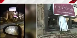 Λεωφορείο καρφώθηκε σε κατάστημα στην Παλλήνη