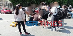 Θεσσαλονίκη πεζή γυναίκα ΙΧ παρέσυρε εγκατάλειψη