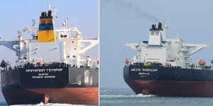 Τα δύο ελληνικά τάνκερ στο Ιράν 
