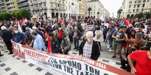 Oι πορείες για την Πρωτομαγιά στη Θεσσαλονικη