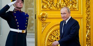 Ο Βλαντιμίρ Πούτιν στο Κρεμλίνο