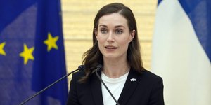 Η πρωθυπουργός της Φινλανδίας, Σάνα Μαρίν