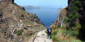 Το μονοπάτι στο Καμάρι όπου χάθηκε η τουρίστρια