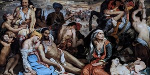 Ο πίνακας του Ευγένιου Ντελακρουά «Η Σφαγή της Χίου»