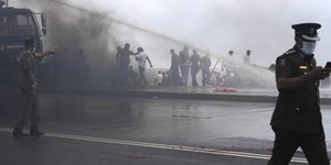 Επεισόδια σε χθεσινή διαδήλωση στο Κολόμπο της Σρι Λάνκα