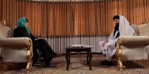 Ο υπουργός Εσωτερικών του καθεστώτος των Ταλιμπάν σε πρόσφατη συνέντευξη στη δημοσιογράφο του CNN