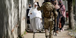 Στρατιώτης Ταλιμπάν Καμπούλ Αφγανιστάν