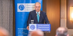 Ο υπουργός Προστασίας του Πολίτη Τάκης Θεοδωρικάκος