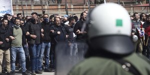 Από διαμαρτυρία στη Θεσσαλονίκη