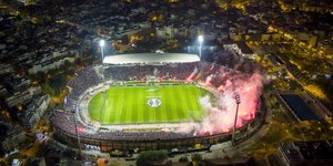 Το γήπεδο του ΠΑΟΚ στην Τούμπα