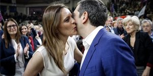 Έφη Αχτσιόγλου, Αλέξης Τσίπρας