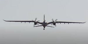 Τουρκικό κατασκοπευτικό UAV εν ώρα πτήσης