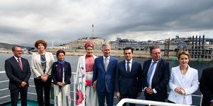 Ο βασιλιάς και η βασίλισσα του Βελγίου σήμερα στη Ρεβυθούσα