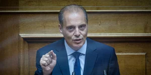 Ο Κυριάκος Βελόπουλος στη Βουλή