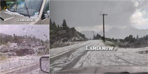 Χαλαζόπτωση στη Φωκίδα