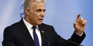 Ο ΥΠΕΞ του Ισραήλ Γιαΐρ Λαπίντ