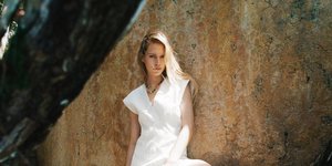 Λευκό φόρεμα