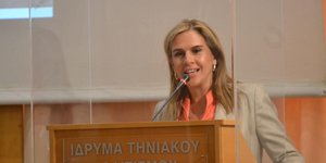 H Υφυπουργός Υγείας Ζωή Ράπτη