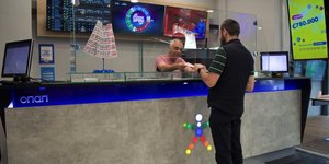 Ο κ. Κωνσταντίνος Κοντογιάννης, υπάλληλος καταστήματος ΟΠΑΠ στα Μελίσσια