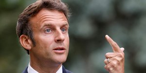 Ο πρόεδρος της Γαλλίας, Εμανουέλ Μακρόν