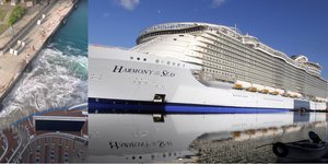Το θηριώδες κρουαζιερόπλοιο Harmony of the Seas