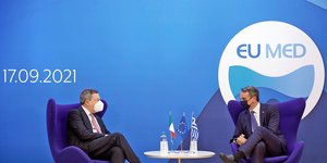 Mitsotakis - Draghi