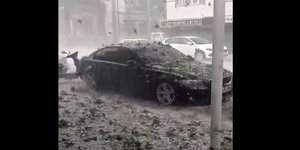 Χαλάζι στην Τουρκία