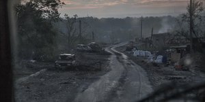 Φωτογραφία από τα περίχωρα του Σεβεροντονέτσκ στην ανατολική Ουκρανία