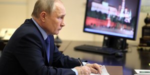 Ο πρόεδρος της Ρωσίας, Βλαντιμιρ Πούτιν 