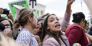 H βουλευτής των Δημοκρατικών Αλεσάντρια Οκάζιο Κορτές 