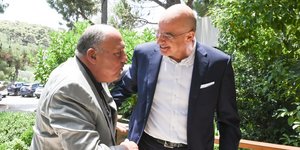 Γεύμα εργασίας ΥΠΕΞ Ν. Δένδια με ΥΠΕΞ Αιγύπτου S.Shoukry