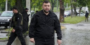 Ο ηγέτης των αυτονομιστών του Ντονέτσκ, Ντένις Πουσίλιν