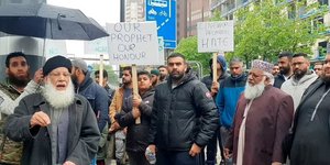 Μουσουλμάνοι διαδηλώνουν κατά της προβολής ταινίας για την κόρη του Μωάμεθ