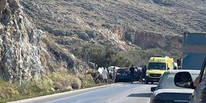 Τροχαίο δυστύχημα στο Γεράνι Ρεθύμνου με νεκρό και πέντε τραυματίες