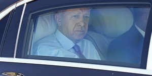 Ο Ρετζέπ Ταγίπ Ερντογάν στη σύνοδο κορυφής του ΝΑΤΟ